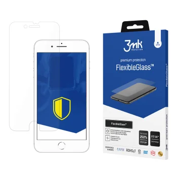 Hibridinis apsauginis stiklas 3mk FlexibleGlass, skirtas iPhone 8
