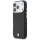 BMW M Sign Metal Logo MagSafe dėklas iPhone 17 Pro telefonui, juodas