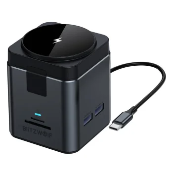 Blitzwolf BW-TH17 9-in-1 Docking Station with 15W Wireless Charger