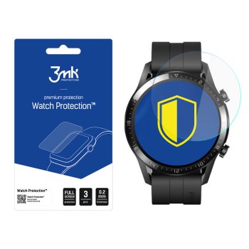„3mk Watch Protection“ apsauginė plėvelė „Huawei Watch GT 2 46mm“ (3 vnt.)