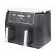 Karšto oro gruzdintuvė Ninja AF400EU Foodi MAX Dual Zone, 9.5 l, 2470 W, juoda / sidabrinė