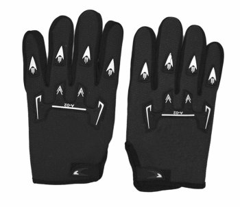 Motorcycle Gloves AG222, Size L, Black