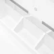 ModernHome kosmetinis staliukas su LED veidrodžiu ir taburete