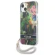 Apple iPhone 13 6.1\'\' Guess Flower Strap Case Cover (GUHCP13MHFLSB), Blue