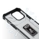 „Crystal Ring Case“ apsauginis dėklas su žiedu „iPhone 13 Pro Max“ telefonui, mėlynas