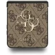 Guess Big 4G Logo Classic dėklas Samsung Galaxy Z Flip7, rudas