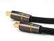 Toslink Optical Audio Cable, Braided, Gold-Plated Connectors, 3m