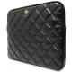 Nešiojamojo kompiuterio dėklas Guess Quilted 4G 14\", juodas