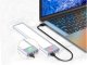 USB self-adhesive motion sensor LED strip light 23cm, silver
