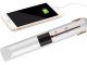 Wireless Ceramic Hair Straightener 2in1 with LCD and Power Bank Function, White