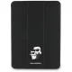 Atverčiamasis dėklas Karl Lagerfeld Saffiano iPad Pro 11\" 2024, juodas