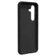 Dėklas Etteri Silicone Mag skirtas Samsung Galaxy S25, juodas