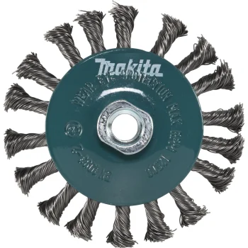 Makita D-39883 apvalus vielinis šepetys kampiniam šlifuokliui, 115 mm, M14