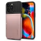 Spigen Slim Armor CS dėklas iPhone 15 Pro Max telefonui, rožinis
