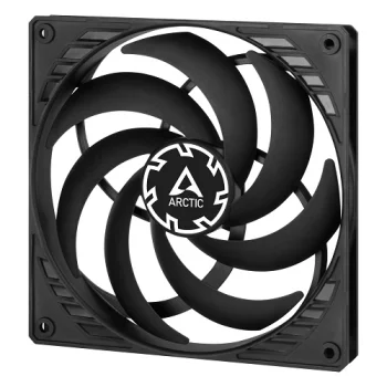 Arctic Gmbh P14 Slim PWM PST korpuso ventiliatorius, 140 mm, juodas