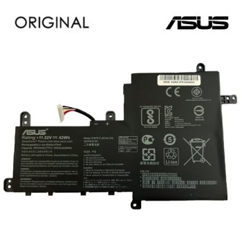 Originali nešiojamojo kompiuterio baterija ASUS B31N1729, 3653mAh