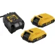 Akumuliatorinis gręžtuvas-suktuvas DeWalt DCD708D2T-QW 18V 2x 2.0 Ah