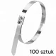 Stainless Steel Cable Ties 150x4.6mm, 100 pcs