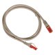 Maclean MCTV-301 S UTP Cat6 Network Cable, 1m, Grey