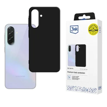 3mk Matt Case Pro dėklas Samsung Galaxy A37, matinis juodas