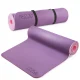 4Fizjo neslystantis jogos ir mankštos kilimėlis TPE 1 cm, violetinis