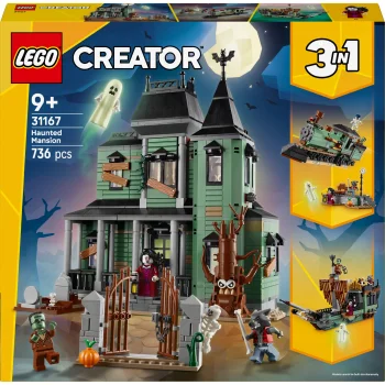 LEGO Creator 31167 Haunted Mansion konstravimo rinkinys (736 dalys)