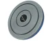 Rotating Fitness Twister Disc with Foot Massage and Magnets, Black