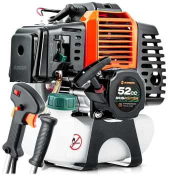 Benzininio trimerio variklis su rankena Humberg HM-615, 52 cm³, 7500 aps./min
