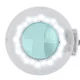 Activeshop S5 LED didinamoji lempa su stovu, balta
