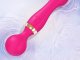 Pink Electric Handheld Body Massager (20 Modes, Silicone)