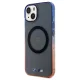 BMW Gradient Bumper MagSafe dėklas iPhone 15 Plus / 14 Plus, pilkas