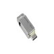 Goodram ODA3 128GB USB 3.2 atmintinė Type-A / Type-C, sidabrinė