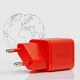 Sbs 20W GaN tinklo įkroviklis Power Delivery, USB-C, raudonas