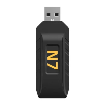 PXN N7 belaidis adapteris vairams PS5 konsolei, juodas