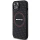 Mercedes AMG Silicone Carbon Pattern MagSafe dėklas iPhone 13 / 14 / 15, juodas