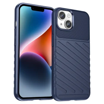 Apsauginis dėklas Thunder Case iPhone 14, mėlynas