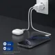 Spigen Essential EE352EU GaN įkroviklis USB-C / USB-A 35W, baltas