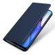 Atverčiamasis dėklas Dux Ducis Skin Pro skirtas Oppo Reno 8 Pro su stovo funkcija, mėlynas