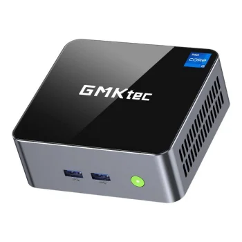 Mini kompiuteris GMKtec M3 Intel i5-12450H Windows 11 Pro, juodas