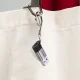 Adapteris Acefast J8 USB-C (lizdas) į USB-A (kištukas), pilkas
