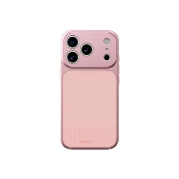 Amazingthing Minimal Mag dėklas iPhone 17 Pro Max rožinis