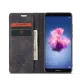 Huawei P Smart 2017 (FIG-LX1, LA1, LX2, LX3) CASEME Wallet Magnetic Leather Case Cover, Black