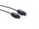 Maclean MCTV-750 Optical Toslink Cable, Ultra Slim, 0.5m