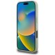 Guess Grained Big 4G Logo dėklas, skirtas iPhone 16 Pro, žalias