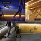 LED juosta su judesio jutikliu, 2 m, USB / AAA, šiltai balta