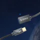 Orico CAF31 USB-C į USB-A 3.1 Gen 2 10Gbps 1m OTG adapteris, juodas