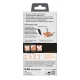 SBS dėklas Samsung Galaxy S25 telefonui su D3O technologija, juodas
