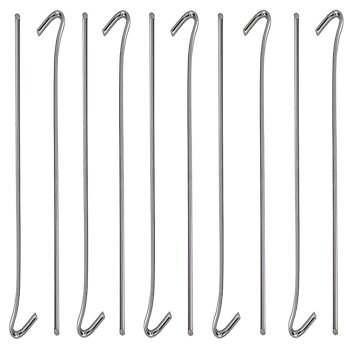 Steel Tent Pegs 31 cm, 10 pcs, Silver