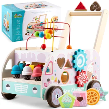Medinis stumdukas vaikams Ricokids RK-873 Ice cream