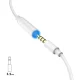 Dudao L16i garso adapteris Lightning į 3.5mm, baltas